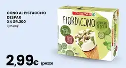 Eurospar Cono al pistacchio DESPAR offerta