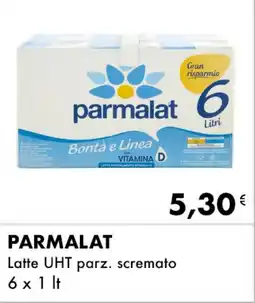 Iper Tosano PARMALAT Latte UHT parz. scremato offerta