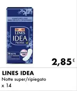 Iper Tosano LINES IDEA Notte super/ripiegato offerta