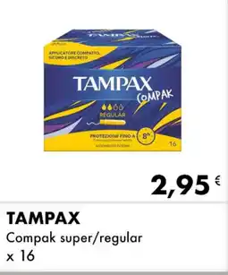 Iper Tosano TAMPAX Compak super/regular offerta