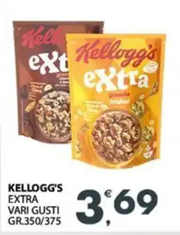 Eurospar Kellogg's extra vari gusti offerta