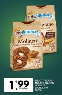 Eurospar Biscotti ricchi mulino bianco molinetti/ buongrano offerta