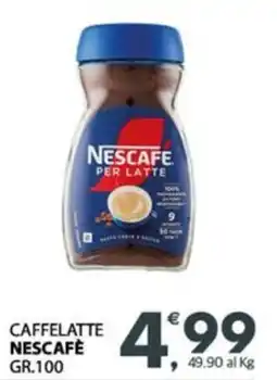 Eurospar Caffelatte NESCAFÈ offerta
