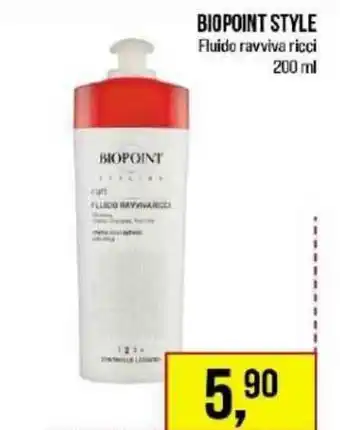 Biopoint Style Fluido ravviva ricci 200ml