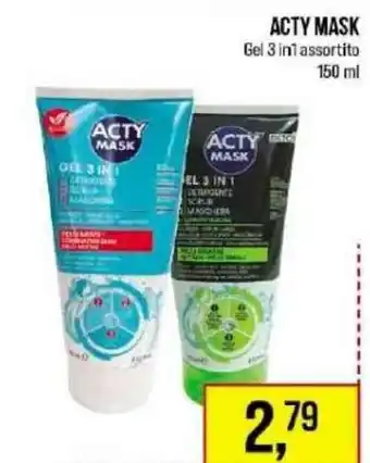 Lillapois Acty Mask Gel 3 in 1 assortito 150ml offerta