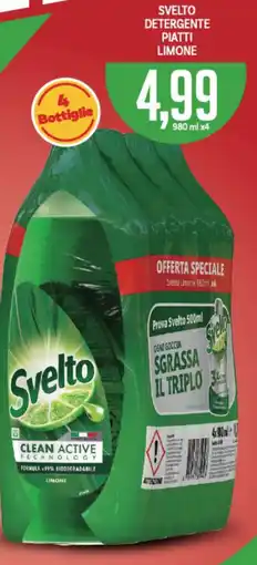 Supermercati Piccolo Svelto detergente piatti limone offerta