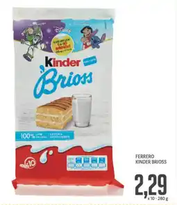 Supermercati Piccolo Ferrero kinder brioss offerta