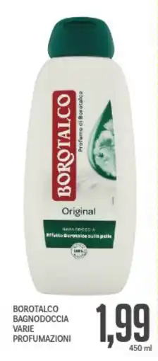 Supermercati Piccolo Borotalco bagnodoccia varie profumazioni offerta