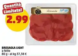 PENNY Bresaola light offerta