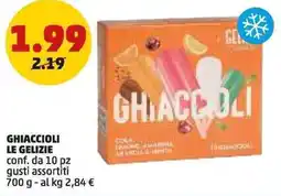 PENNY Ghiaccioli LE GELIZIE offerta