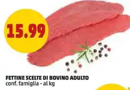 PENNY Fettine scelte di bovino adulto offerta