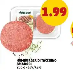 PENNY Hamburger di tacchino AMADORI offerta