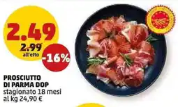 PENNY Prosciutto di parma DOP offerta
