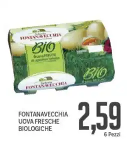 Supermercati Piccolo Fontanavecchia uova fresche biologiche offerta
