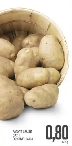 Supermercati Piccolo Patate sfuse offerta
