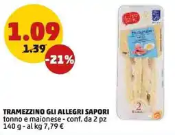 PENNY Tramezzino gli allegri SAPORI offerta
