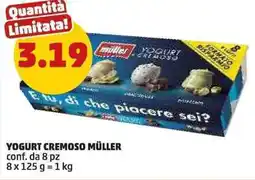 PENNY Yogurt cremoso MÜLLER offerta