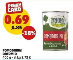 PENNY Pomodorini ORTOMIO offerta