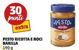 PENNY Pesto ricotta e noci BARILLA offerta