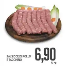 Supermercati Piccolo Salsicce di pollo e tacchino offerta