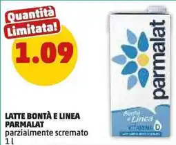 PENNY Latte bontà e linea PARMALAT offerta
