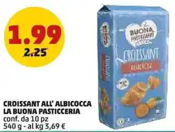 PENNY Croissant all' albicocca LA BUONA PASTICCERIA offerta