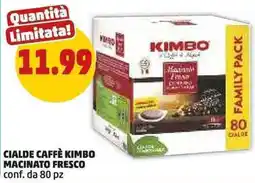 PENNY Cialde caffè kimbo macinato fresco KIMBO offerta