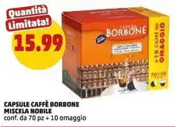 PENNY Capsule caffè borbone miscela nobile offerta