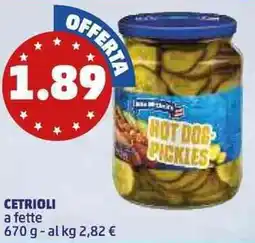 PENNY Cetrioli a fette offerta