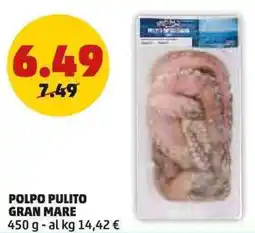 PENNY Polpo pulito GRAN MARE offerta