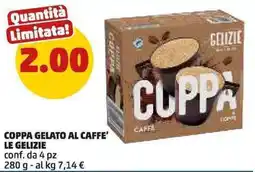 PENNY Coppa gelato al caffe' LE GELIZIE offerta