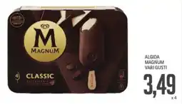 Supermercati Piccolo Algida magnum vari gusti offerta
