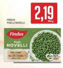 Supermercati Piccolo Findus piselli novelli offerta