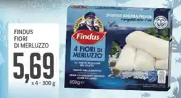 Supermercati Piccolo Findus fiori di merluzzo offerta