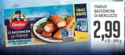 Supermercati Piccolo Findus bastoncini di merluzzo offerta