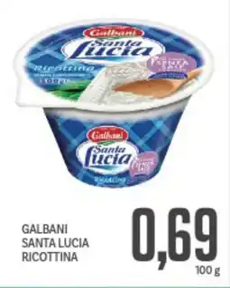 Supermercati Piccolo Galbani santa lucia ricottina offerta