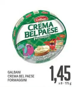 Supermercati Piccolo Galbani crema bel paese formaggini offerta