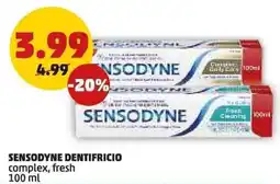 PENNY Sensodyne dentifricio complex, fresh offerta
