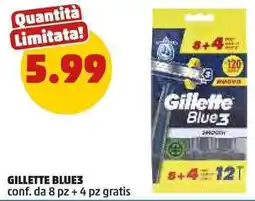 PENNY Gillette blue3 offerta