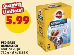 PENNY Pedigree dentastick offerta