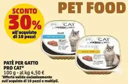 PENNY Patè per gatto PRO CAT offerta