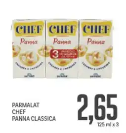 Supermercati Piccolo Parmalat chef panna classica offerta