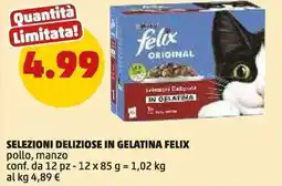 PENNY Selezioni deliziose in gelatina FELIX offerta