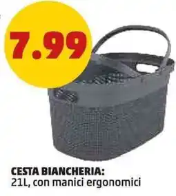 PENNY Cesta biancheria offerta