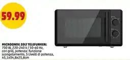 PENNY Microonde TELEFUNKEN offerta
