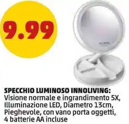 PENNY Specchio luminoso INNOLIVING offerta