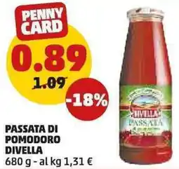 PENNY Passata di pomodoro DIVELLA offerta