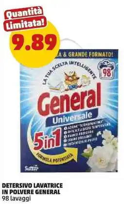PENNY Detersivo lavatrice in polvere GENERAL offerta
