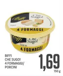 Supermercati Piccolo Biffi che sugo! 4 formaggi/ porcini offerta