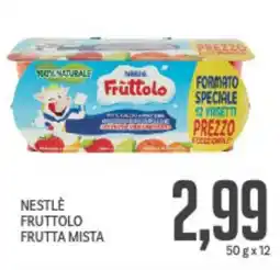 Supermercati Piccolo Nestlé fruttolo frutta mista offerta